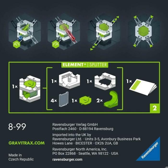 Gravitrax pro - eléments d'extension : splitter