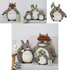 My Neighbor Totoro Plush Toy With Mushroom Hat Lotus Leaf Design For Girls Sleep Pillow
