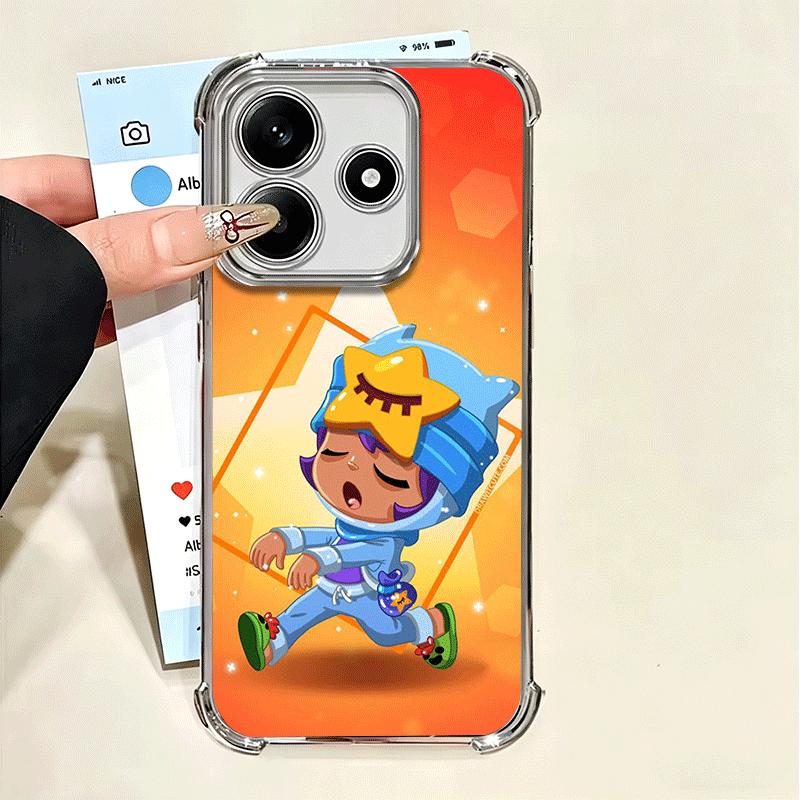 

Мультяшные Звезды Игр Мягкий Чехол Для Телефона Для Xiaomi Poco X7 X8 Pro Max X6 X5 X3 F8 Ultra F7 M8 M7 M5S Redmi 15C 15A 15 14C 13C 12C 13 Xiaomi Poco M7 4G