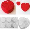 Silicone Chocolate Mold Rose Shaped Chocolate Candy Molds Baking Gadget Non-stick Silicone Material for Kitchen Baking