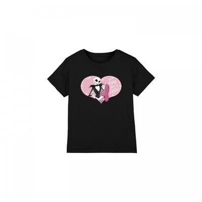 The Nightmare Before Christmas Kinderen/Kids Love You To Death Valentijnsdag T-shirt