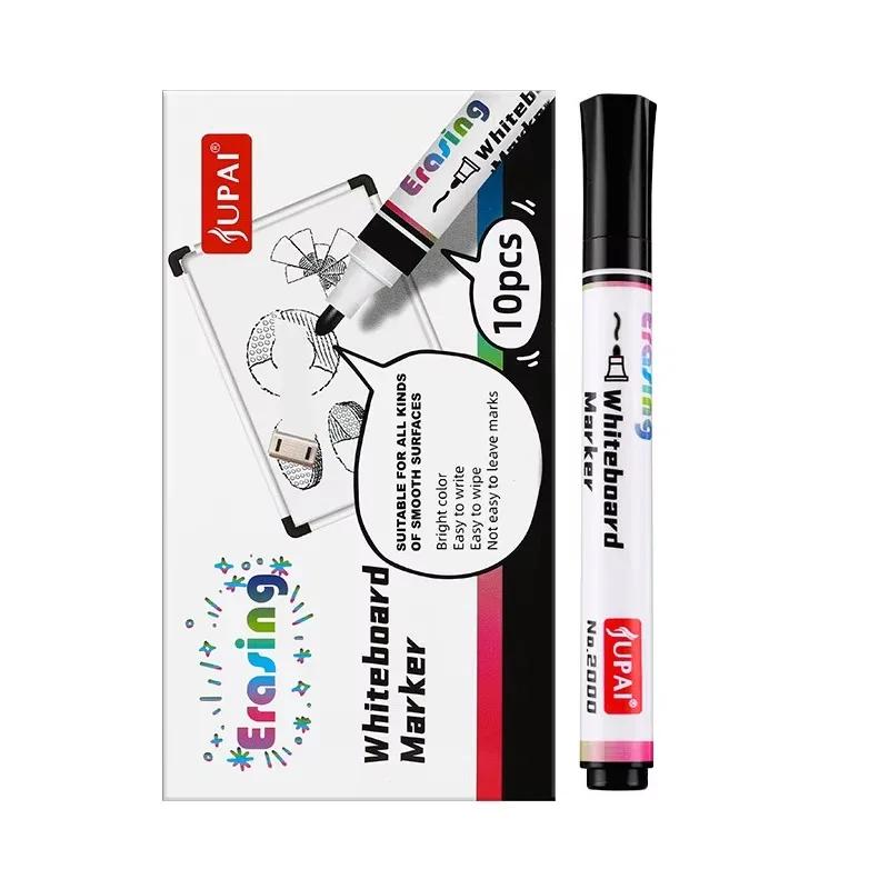 

4 цвета Маркер для белой доски сухого стирания Мел для доски Стираемые ручки Низкий запах Маркеры для белой доски Офисные школьные канцелярские товары