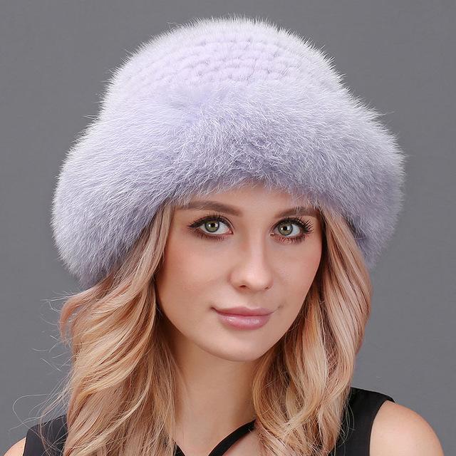 Quality Primacy Hat Real Fur Hats Winter Warm Fur Hat Fox Mink