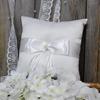 Unique Pearls Rings Bearer Pillow Cushion Bows for Proms, Anniversaries, Ceremonies, Wedding Embellishments