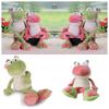 Cute Plush Frog Toy With Long Legs Perfect Gift For Girls And Couples