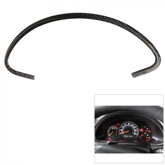 For Honda Odyssey 2005-2010 Carbon Fiber Interior Speedometer Frame Cover Trim
