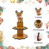 10 Holes Money Dispenser Wooden Xmas Gift Snowman Christmas Cash Holder  Festive Occasions