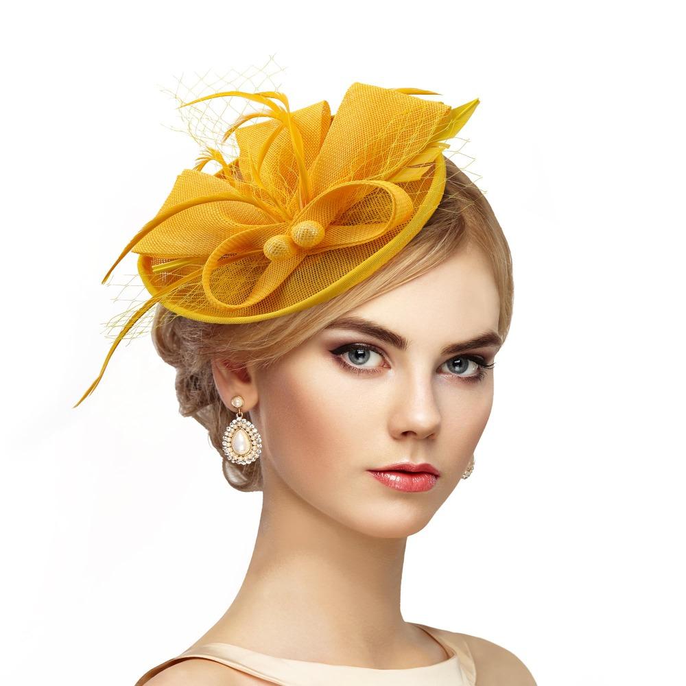 Cappelli da Festa del Tè 3D Grande Fiore Rosa Fascinator Eleganti Fascinator Floreali Cappello Grande Fiore