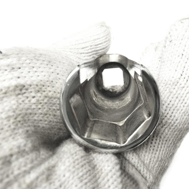 Professional Chrome-Vanadium Steel Oxygen Sensor Wrench Socket 22mm 1/2" Ratchet