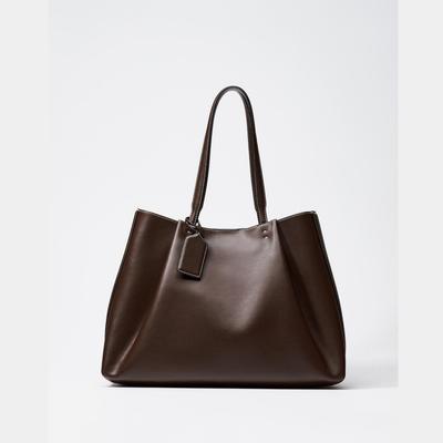 CLIP TOTE BAG, Fashionable Top Handle Tote Bag, Solid Color Simple Shoulder Bag, Luxury Design Handbags for Women
