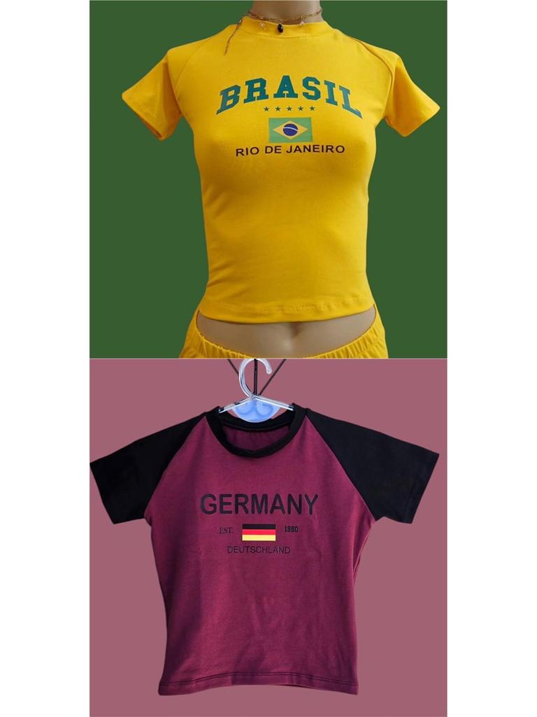 Damski crop top slim fit w stylu Y2K - Streetwear w stylu europejskim i amerykańskim