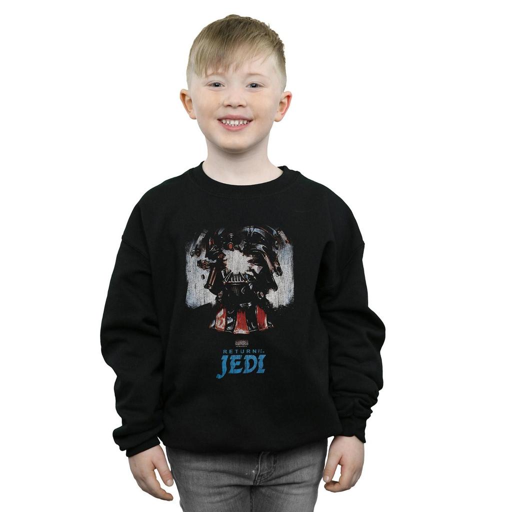 STAR WARS Boys Return Of The Jedi Vader Shattered Sweatshirt