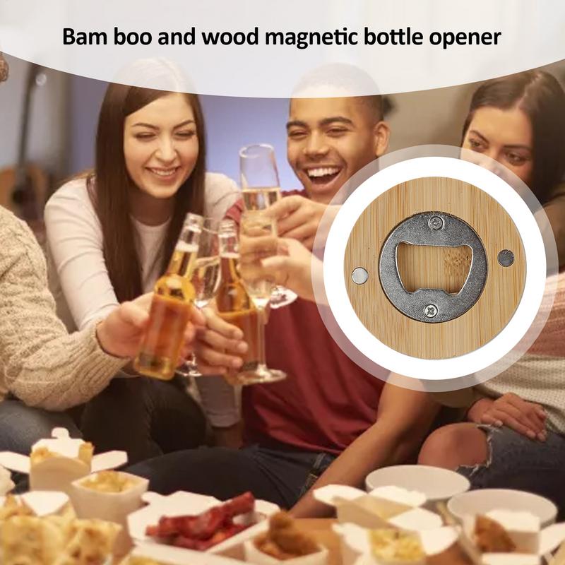 Cap Opener Magnetic Bottle Opener For Fridge Magnetic Bar Tool Fridge Magnet Drinkware Refrigerator Sticker For Souvenir Parties