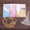 Libro de Escultura de Papel Creativo DIY: Regalo de Arte del Festival de Talla y Pintura Hecho a Mano