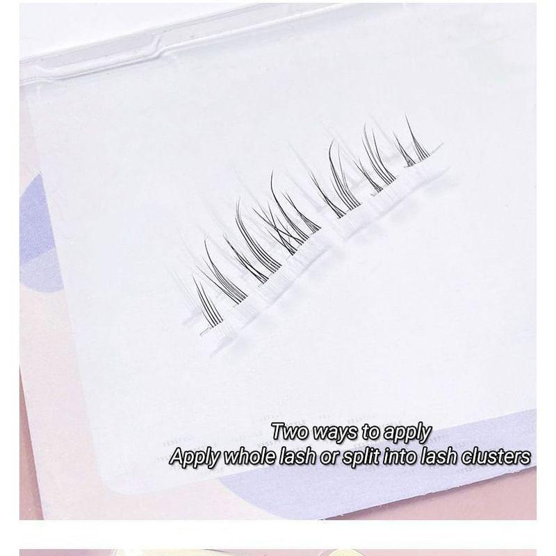 Mogugu - Set mit 5 Paar: Natürliche, zarte künstliche Wimpern