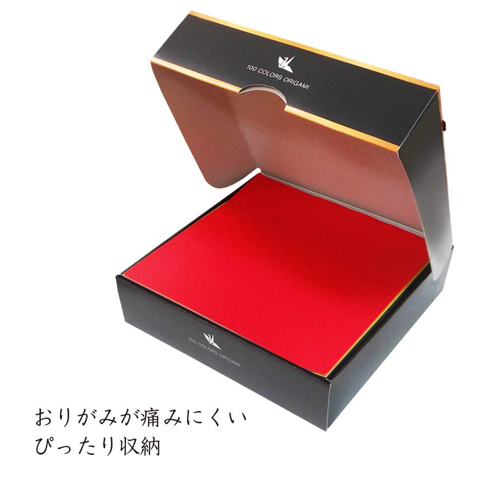 Ehime Paper 100 500 Paper Origami, Colors, 15cm, Sheets, Box, NE-100C-500