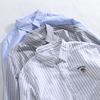 Spring New Japanese Striped Shirt Versatile Japanese Single Wear Pure Cotton Long-sleeved Shirt