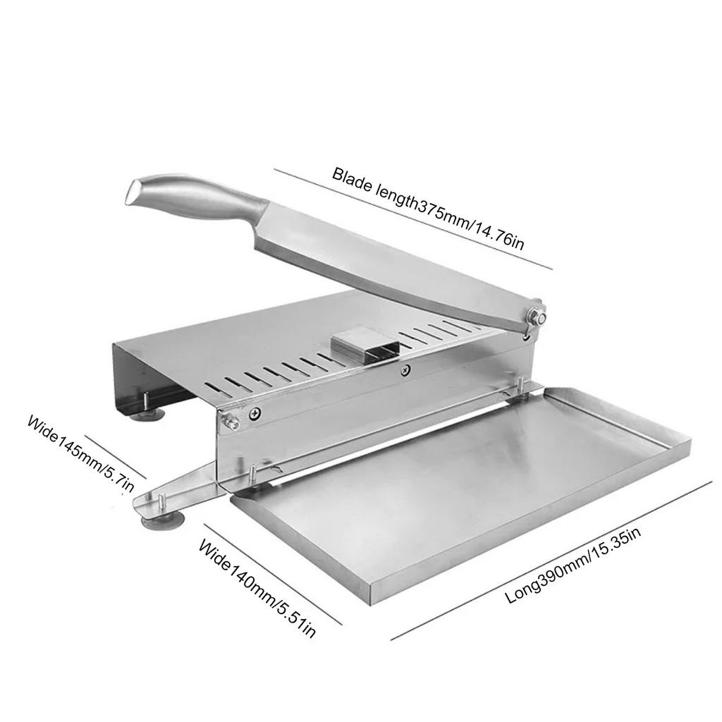 Household Kitchen Gadgets Meat Slicer Beef Herb Mutton Rolls Cutter Commercial Manual Bone Cutting Machine