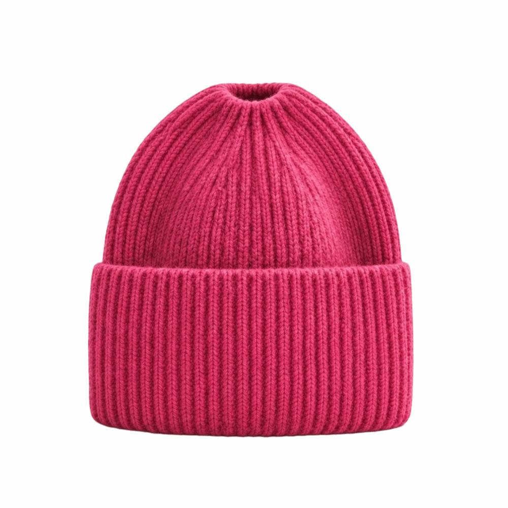 Windproof Knitted Hat Keep warm Winter Hat Fashion High Ponytail Beanie Hat Women And Girls