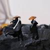 Creative Chinese Swordsman Figure Waterproof Statue Ornament Craft Garden Miniatures  Bedroom