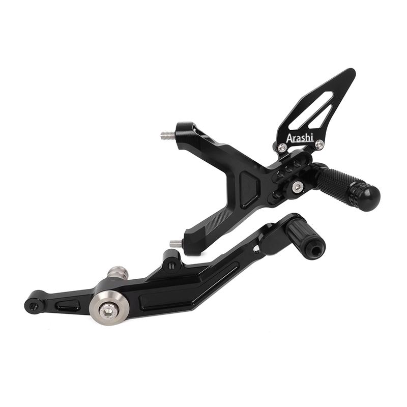 Motorcycle CNC Adjustable Rearset Front Foot Pedal For BMW S1000RR 2019-2024 M1000RR 2021-2023 Racing Foot Pedal