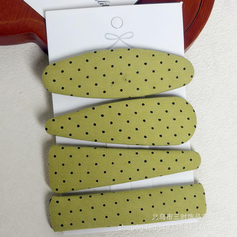 Polka Dot High-End BB Hair Clips for Side Bangs - Exquisite Small Accessories