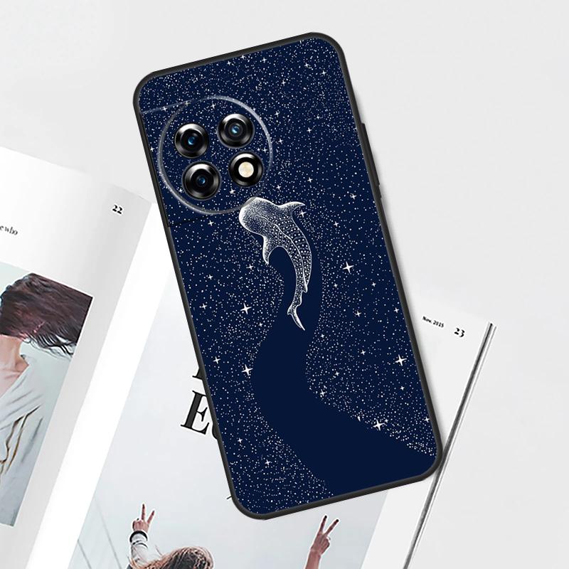 Starry Orca Whale Shark Case For OnePlus 12 11 9 10 Pro 8T 9R 10T 10R 12R OnePlus Nord 2 2T N20 N10 CE 3 Lite Cover