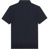 Tommy Hilfiger Classic Versatile Retro Logo Comfortable Solid Color Short Sleeve Polo Shirt Men Tops Dark-Blue 78JB181-410