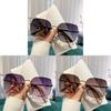 Retro Womens Square Sunglasses With Metal Frame And Gray Tac Lenses For Outdoor Use