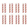 2/8/16 Peças Capas para Ferragens Decorativas Capas para Puxadores de Armário de Natal Peppermint Vermelho Elásticas