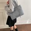 Abandoned Soil Style Portable Motorcycle Bag, New Trendy Korean Version, Retro Tote Bag, Women's High-end Large Capacity Armpit Bag
