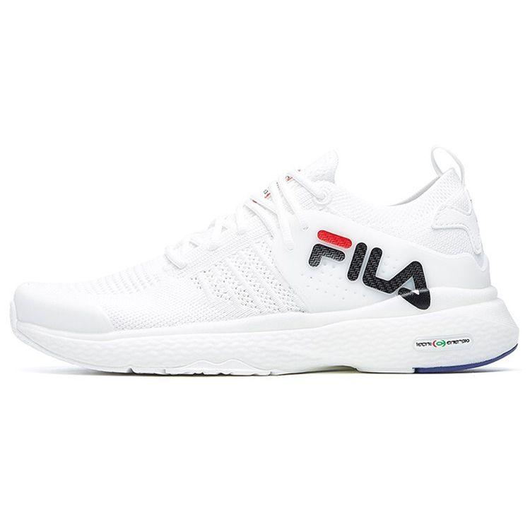 FILA Mind 3 Aerobic Comfortable Mesh Synthetic Leather Low Top Casual Running Shoes Women sneaker Bright-White A12W042109FWT