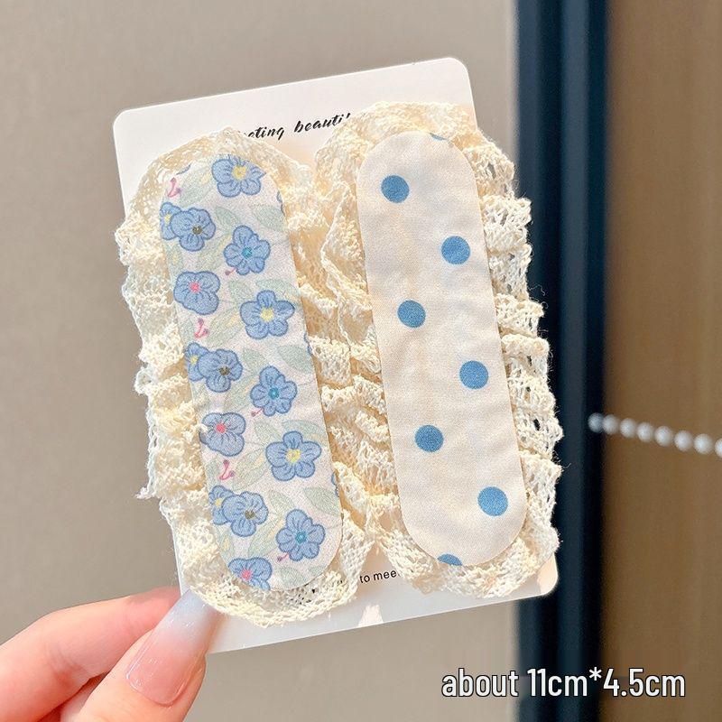 Floral Knit Choppy Bangs Sticker Headband for Women – Non-Slip Hair Magic for Washing Face.