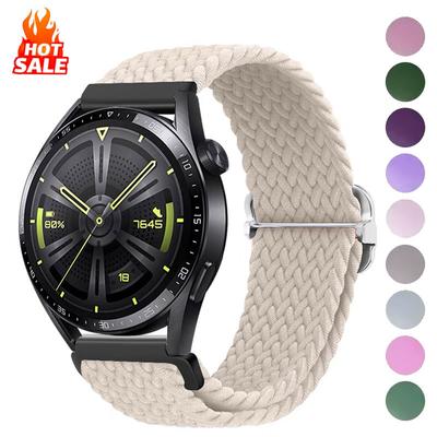 Pletená smyčka pro hodinky Samsung Watch 7 Band Prodyšné sportovní náramky na náramky pro Samsung Watch FE/Watch 6/Gear S3 Band 20mm 22mm
