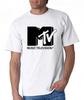 JRJZ Мужская футболка Mtv РетроПовседневная Хлопковая футболка Ретро Футболка Поп-музыка Телевидение Культура Группы Оверсайз Топы Мужская одежда Скучающая Обезьяна