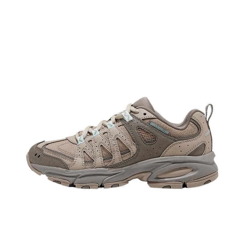 Skechers Outdoor Womens Mesh Leather Fashion Trend Comfortable Casual Outdoor Functional Shoes Women Shoes 180360C-BRNT 36