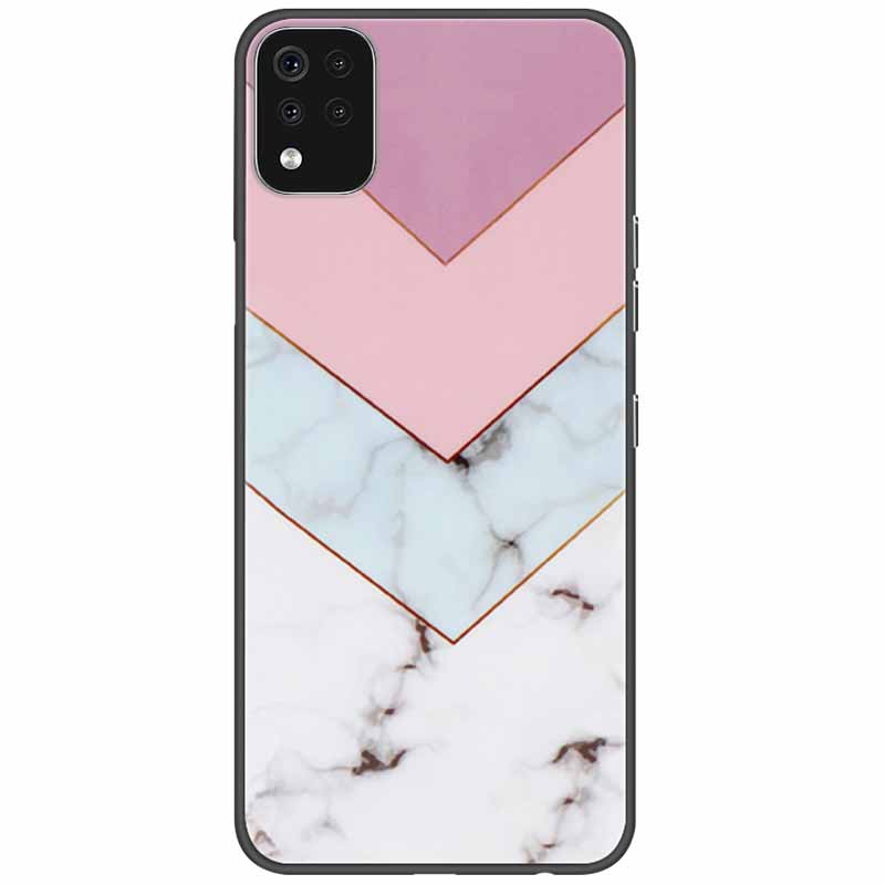 Phone Case For LG K42 K52 K62 Q52 Case Soft Painted Wolf Silicone Black Covers For LG K62 Cases K 42 Shockproof Funda for LGK52