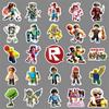 50 Roblox Character Stickers: Waterproof Decorative Stickers for Storage Boxes & Guitars