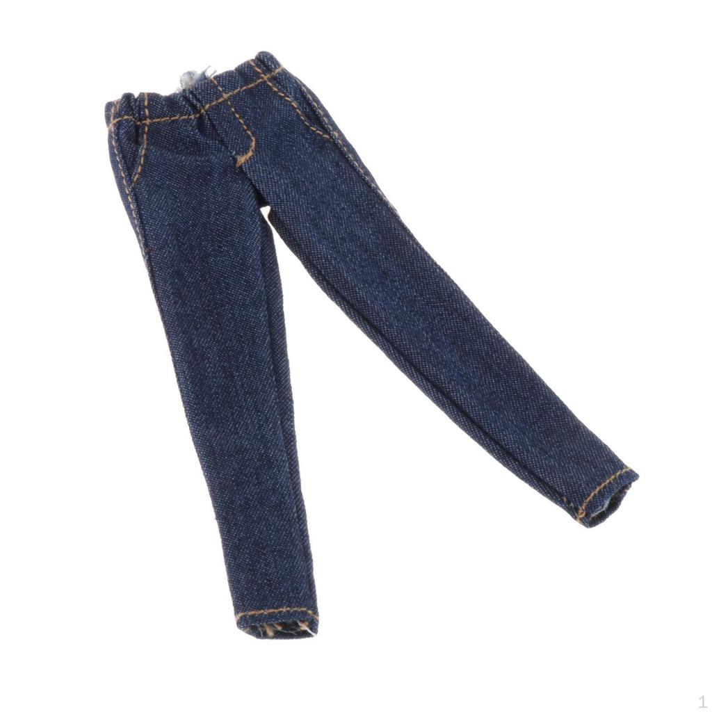 1/12 Doll Clothing Pants for 6 Inch Female Action Figures Accessories