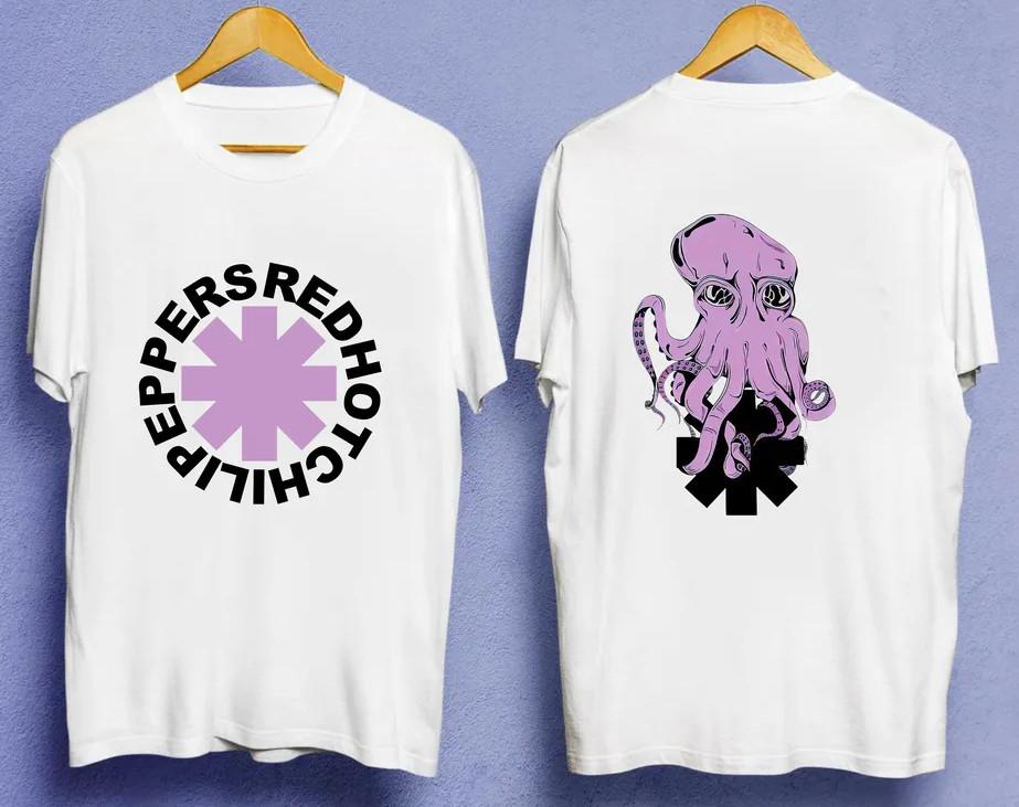 Red Hot Chili Peppers Футболка с символикой тура 2023 г. Унисекс XL