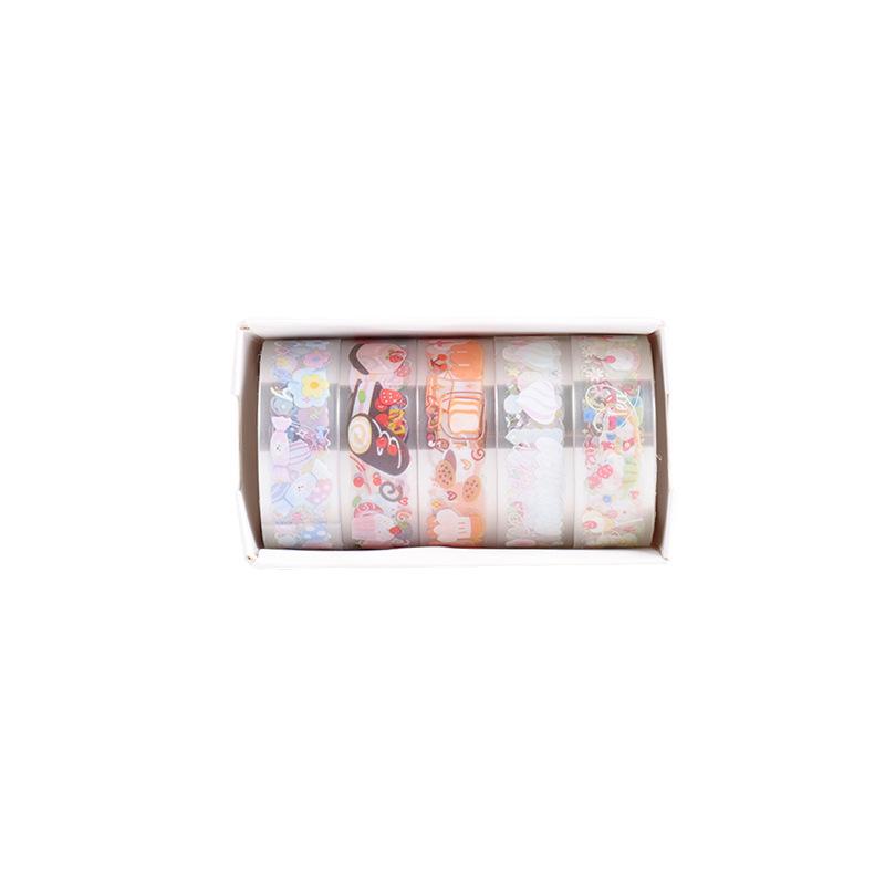 

Yida Culture Butterfly Love Poem Transparent Washi Tape Set for Journals and Collages