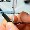 BRILLENFIX Glasses Repair Glasses Repair Kit Screwdriver Tool 10pcs