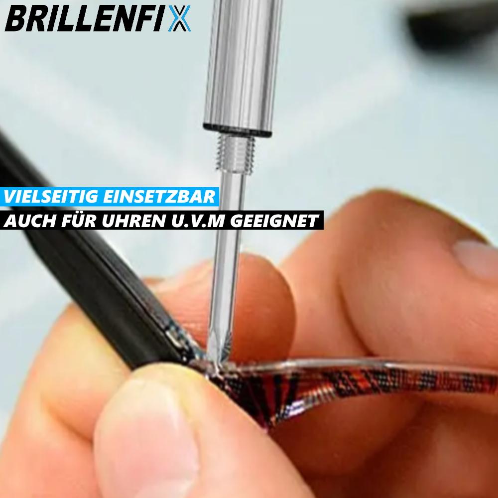 BRILLENFIX Glasses Repair Glasses Repair Kit Screwdriver Tool 10pcs