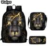 Lion King Schoolbag High Definition Printing Multi-Function Cross-Border Burden Reduction Large Capacity Backpack
