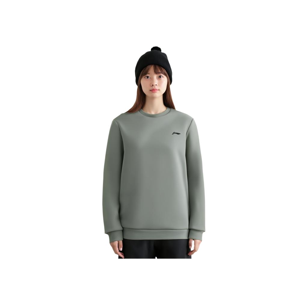 Li Ning Sports Lifestyle Series Pullover met ronde hals Casual Comfortabel Veelzijdig Sweatshirt Unisex sweatshirt AWDVE37-1