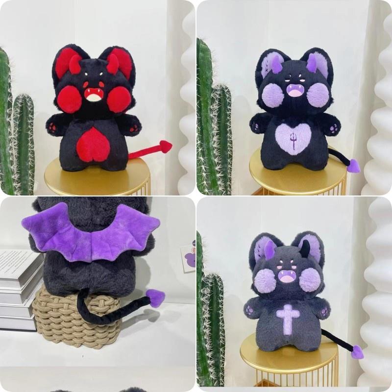 Devil Doodle Cat Plush Toy, Perfect Birthday Gift For Him Or Her!