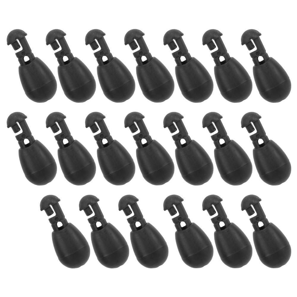 50PCS ABS Fishing Connector Beads Lightweight S/M Carp Match Stopper Quick Change Fishing Line Connector Beads