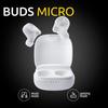 Intenso Buds Micro T200 Auricolari True Wireless Bluetooth 5.3 25 Ore Bianco