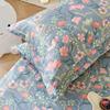 100% Cotton Pillowcase Customizable Flowers Cartoon Design Bedding Pillowcase Adult Bedroom Home Decor Custom Size Cushion Cover