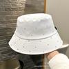 Fashion New Gypsy Star Hot Diamond Fisherman Hat Children's Simple Sunshade Sunscreen Hat Leisure Travel Basin Hat